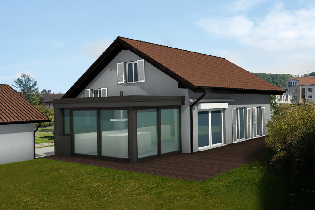 Maison individuelle - visualisation 3D